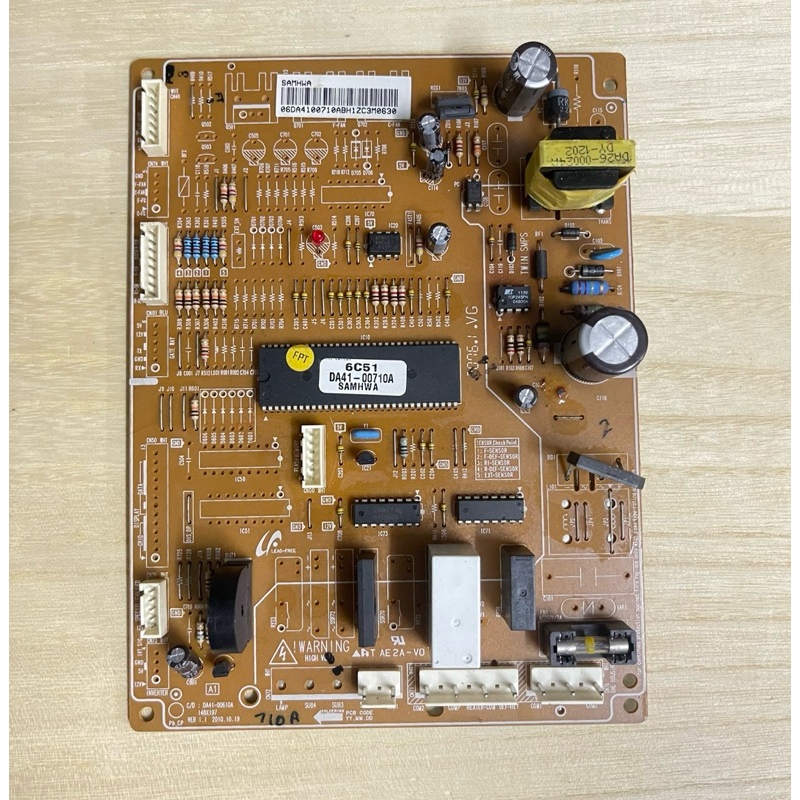 DA41-00710A SAMSUNG แผงคอลโทรลตู้เย็น/เมนบอร์ดตู้เย็น/อะไหล่ตู้เย็นซัมซุุง/อะไหล่แท้