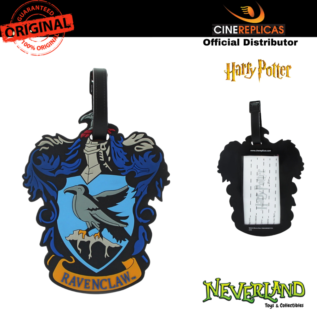 (Cinereplicas) Harry Potter Baggage Tag Ravenclaw Wizarding World