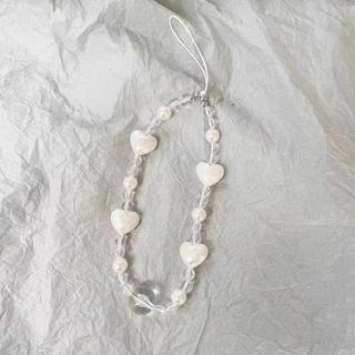 สร้อยข้อมือเคสโทรศัพท์มือถือ สวยงาม ผีเสื้อ คริสตัล โซ่โทรศัพท์มือถือ ลูกปัด พวงกุญแจ จี้ สร้อยข้อมือ แฟชั่น กลิตเตอร์ โ