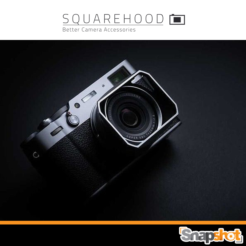Squarehood  Fujifilm X100V /  X100VI Lens Hood Model V เลนส์ฮูด สำหรับ กล้อง Fujifilm X100V /  X100V