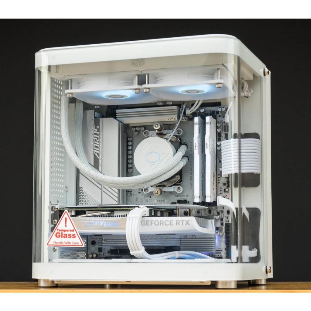 คอมพิวเตอร์ประกอบ JONSBO TK-1 WHITE