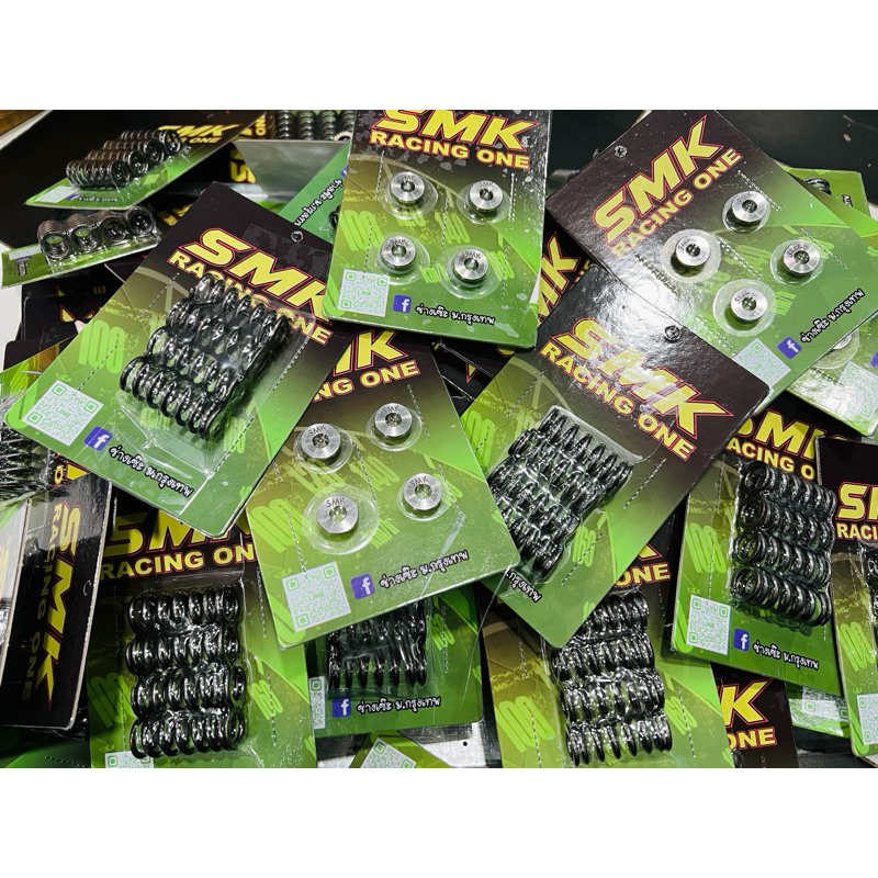 สปริงวาวล์4v รีเทนเนอร์ไทเทเนียม ของแท้จากบริษัทSMK ฟรีสติกเกอร์ช่างเซ๊ะมอกรุงเทพทุกออเดอร์