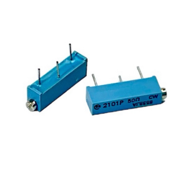 ตัวปรับค่าความต้านทาน TRIMPOT 50K (2ชิ้น) 19mm CW Potentiometer POT2101P-1-503 Murata JAPAN
