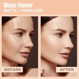 [Music Flower] Radiance Velvet รองพื้นครีมบางเบา กันน้ำ คุมมัน กันแดด SPF30++ ติดทนนาน 24 ชม.