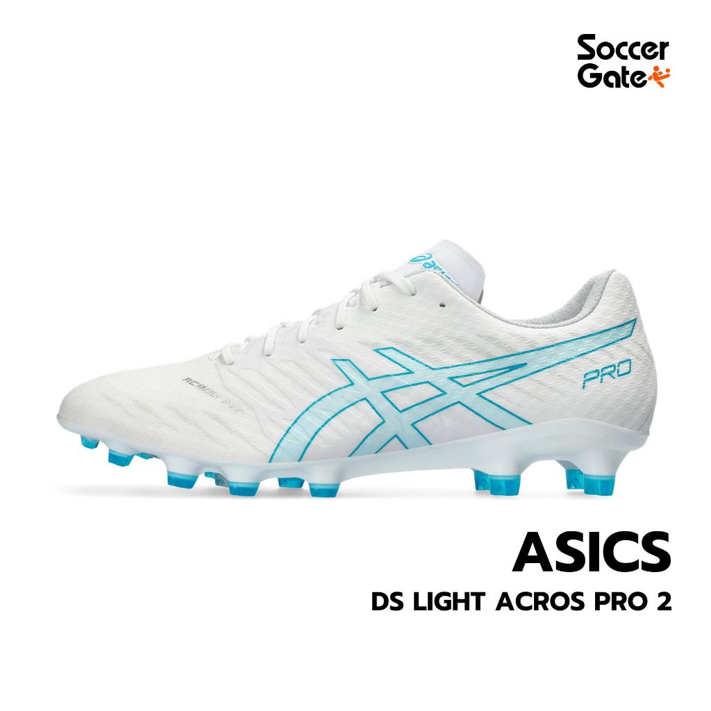 ASICS DS LIGHT ACROS PRO 2 รองเท้าสตั๊ดฟุตบอลของแท้ [โค้ด SOC500NOV ลดสูงสุด 500 เมื่อซื้อครบ 3000]
