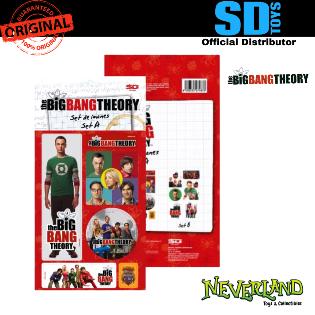 SD Toys Big Bang Theory Magnet Set