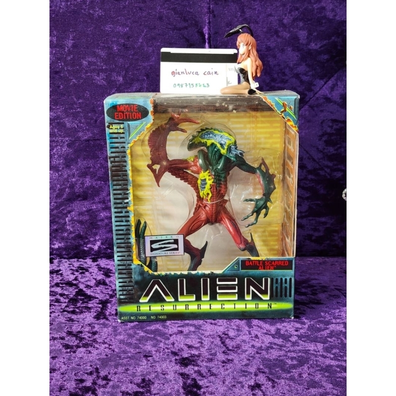 Hasbro Alien Resurrection.battle scarred alien.Combat ravaged warrior drone