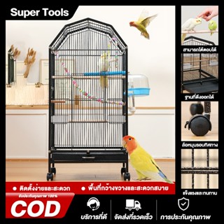 กรงนกวิลล่าระดับสูง, กรงนกขนาดใหญ่กันสนิมสำหรับบ้าน 🕊️ กรงนก…