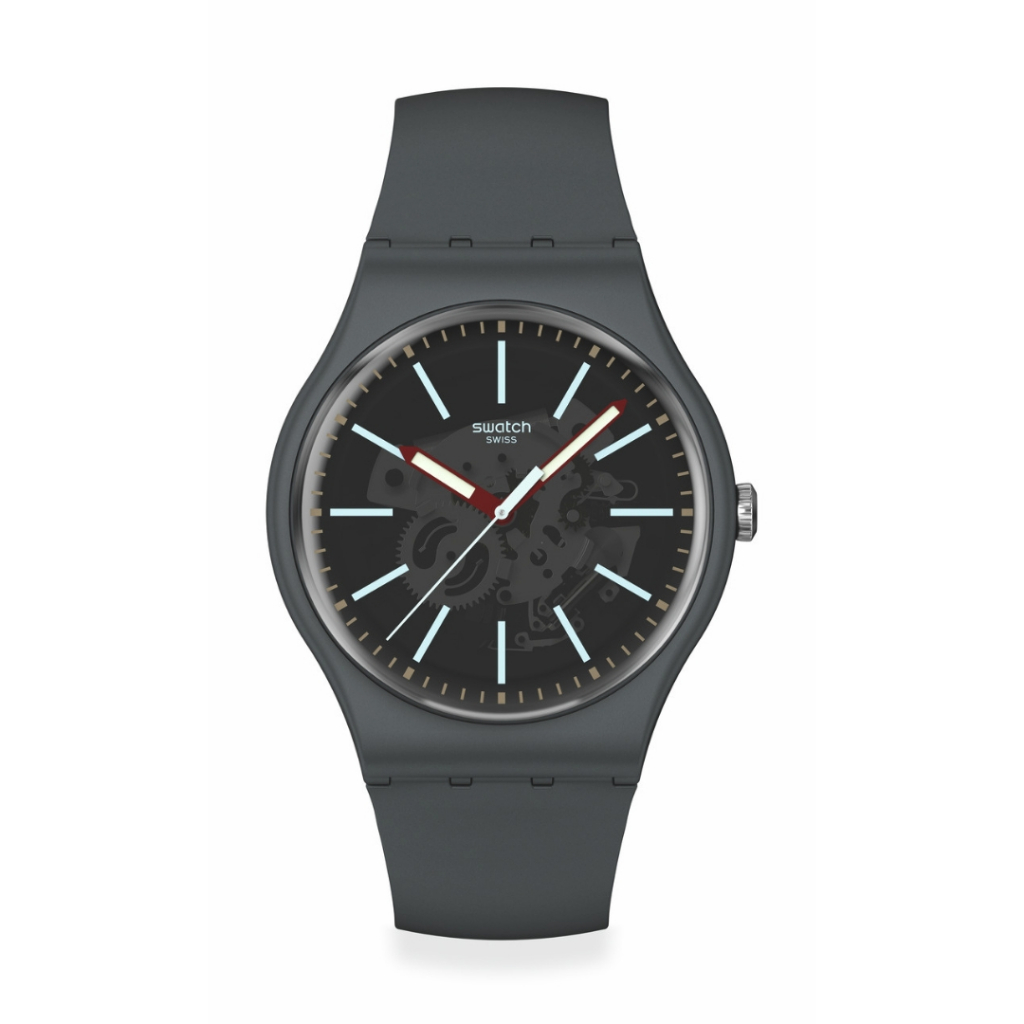 Swatch นาฬิกาผู้ชาย COBLESTONE STREET รุ่น SO29A101