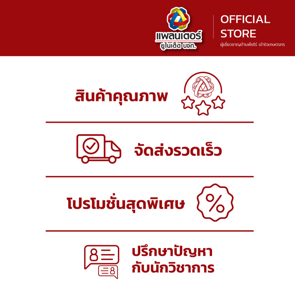 มุลเลอร์ ขนาด 1 ลิตร│แพลนเตอร์ ยูไนเต็ด│ยาเชื้อรา สารป้องกันกำจัดโรคพืช (กุ้งแห้งพริก ราหนวดแมว แอนแทรคโนส) - รูปที่ 3