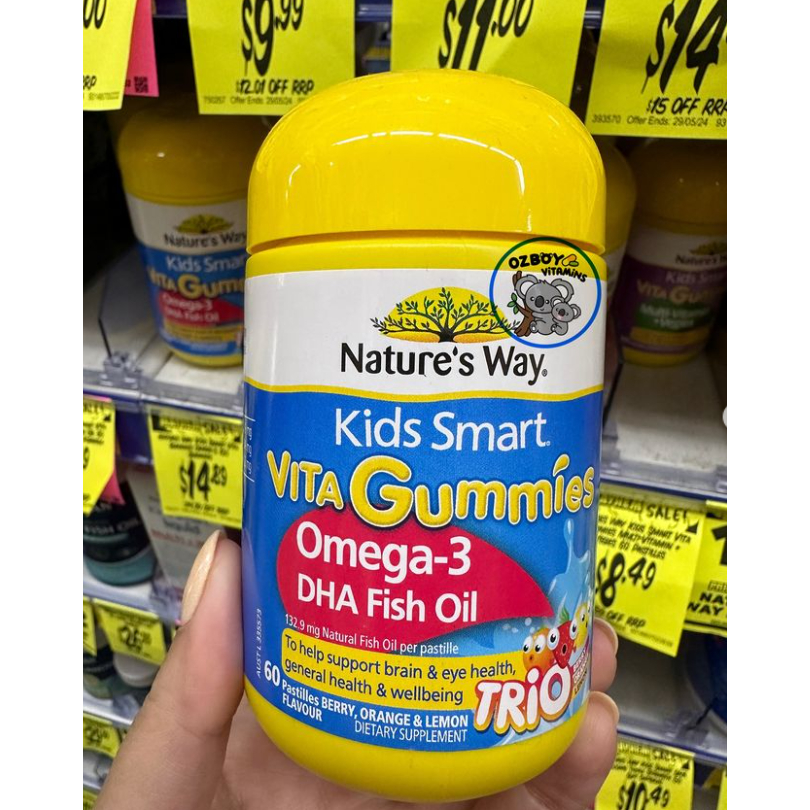 Nature’s Way Kids Omega-3 DHA fish oil Gummies