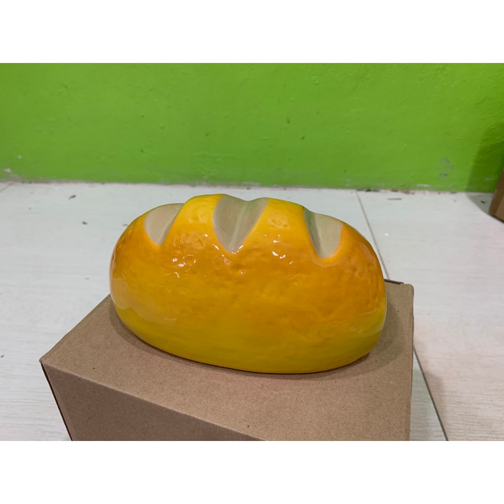 บ้านแฮมสเตอร์ รูปทรงขนมปัง ของเล่นแฮมเตอร์ Hamster House ขนาด 9.3x7.5x15.8 cm - รูปที่ 6