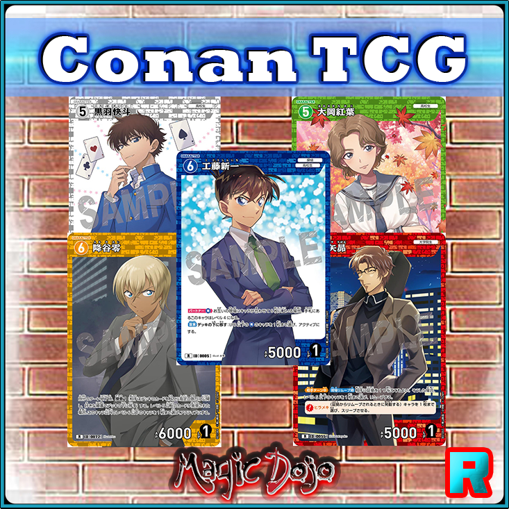 [ ยอดนักสืบจิ๋วโคนัน ] (CT-P01) Single Card - Rare (R) - การ์ดเกม การ์ดสะสม