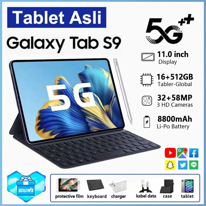 【COD】แท็บเล็ต tab s9 Pro Ultra [16+512]GB tablet 11.6inch แทปเล็ต แทบเลต 5g/wifi แท็ปเล็ต taplet 2024 NEW แทปเลต