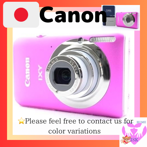 Canon Digital Camera Ixy210F สีชมพู Ixy210F (Pk) ส่งตรงจากญี่ปุ่น กล้องญี่ปุ่นมือสองแท้
