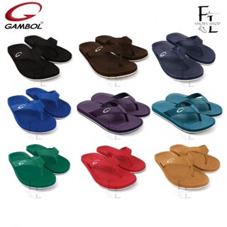 GAMBOL EVA รองเท้าแตะ รองเท้าแตะแบบคีบ รองเท้าแตะหูหนีบ แกมโ…