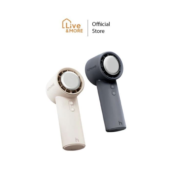 [ของแท้มีประกัน] EZhome Handheld Fan Cooling Pad อีซี่โฮม พัดลมมือถือนวัตกรรมใหม่พร้อมแผ่นทำความเย็น