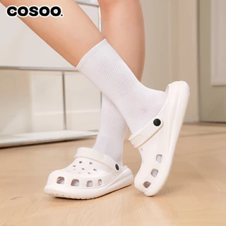 COSOO รองเท้าแตะ รองเท้าหัวโต รองเท้าแฟชั่น พื้นหนา กันลื่น ระบายอากาศได้ดี นุ่มสบายเท้า รุ่น CS-H01