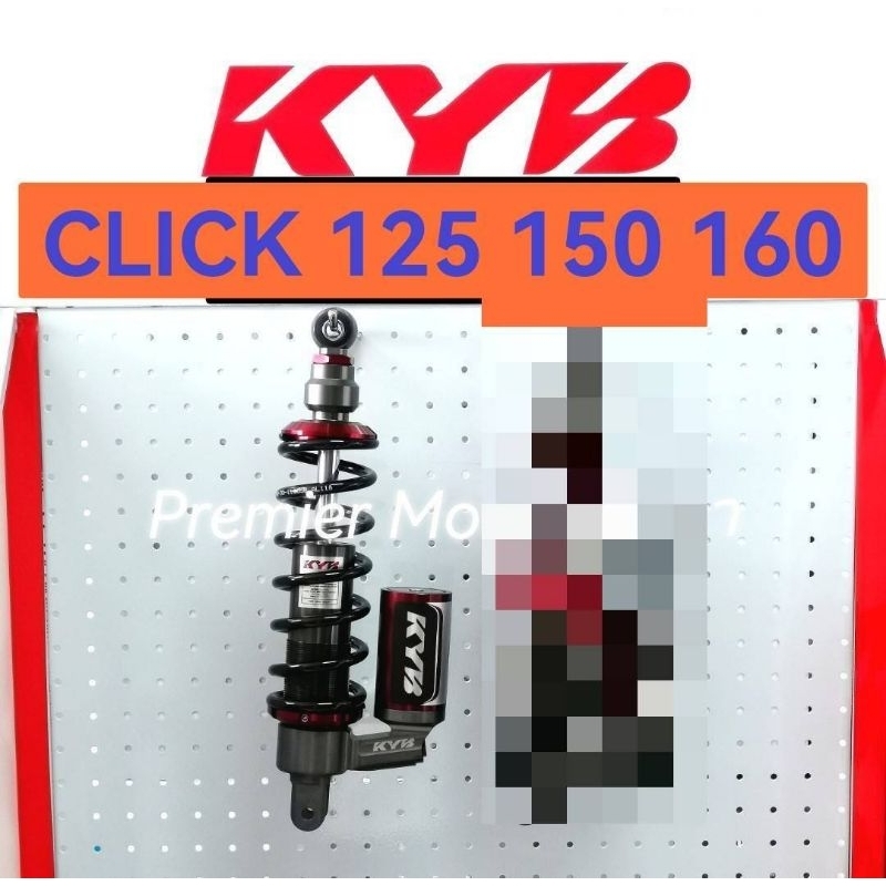 KYB Click , Fazzio K ALPHA​ Black สปริงดำ คลิก ฟาซิโอ้ 330mm แบรนด์ญี่ปุ่น ของแท้ Official Distributor
