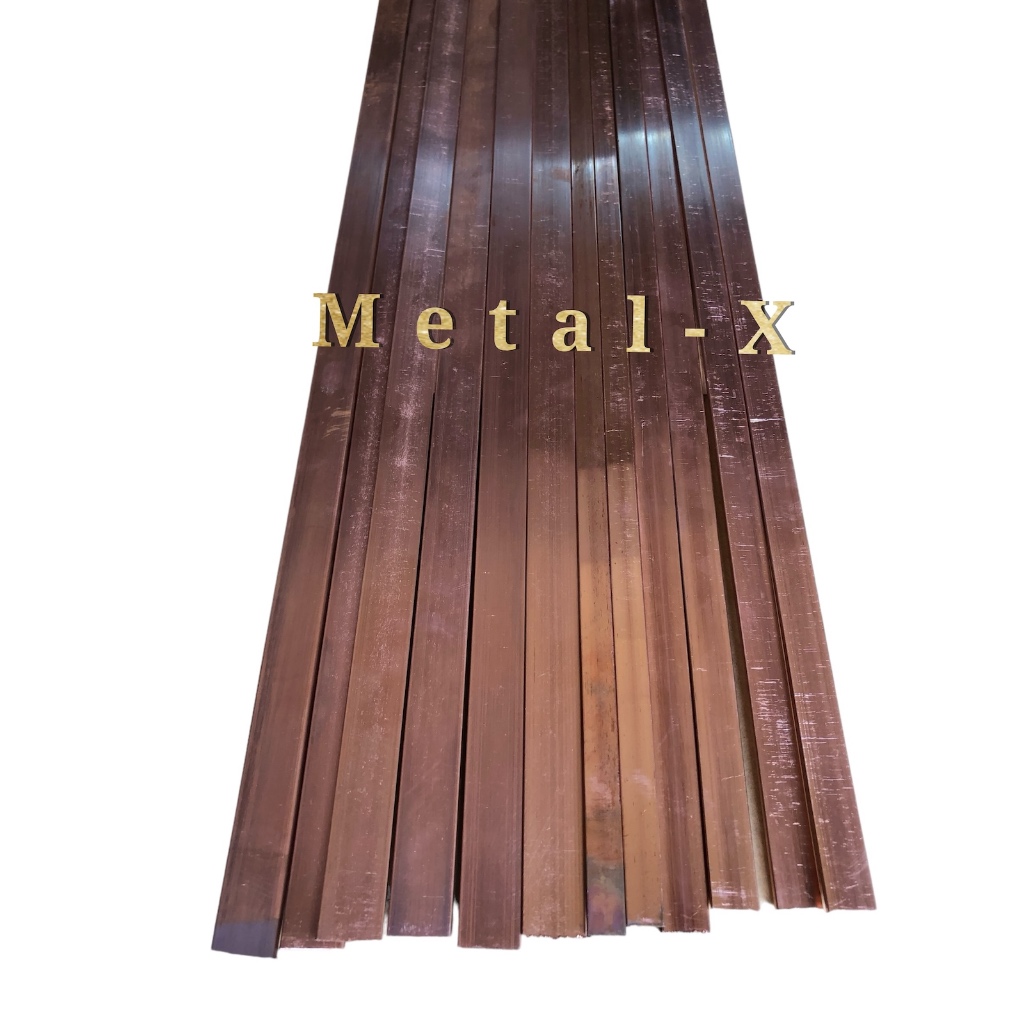 บัสบาร์ทองแดงแท้ 99.995% ขนาด 1”x1/4