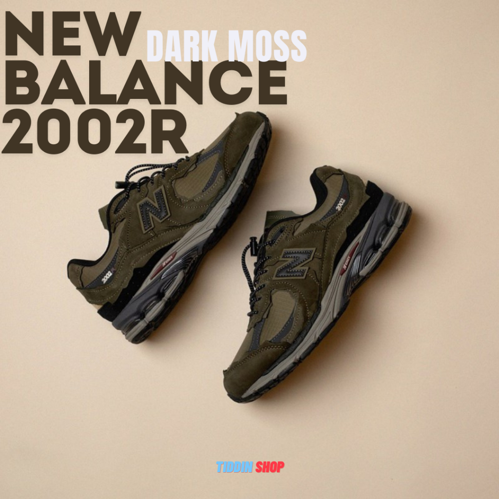 รองเท้าลำลอง NEW BALANCE 2002R Protection Pack 'Dark Moss' [ลิขสิทธิ์แท้ / ป้ายไทย] [รหัส M2002RDN ]