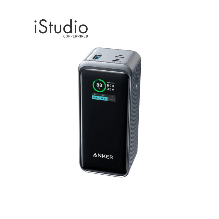 ANKER แบตเตอรี่สำรองพกพา Anker Prime 20,000mAh 200W I iStudio by copperwired