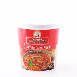 แม่พลอย น้ำพริกแกงสำเร็จรูป 8 รสชาติ (พริกแกงแดง, เขียวหวาน, พะแนง, มัสมั่น, กะหรี่,ต้มยำ) 1 กิโล