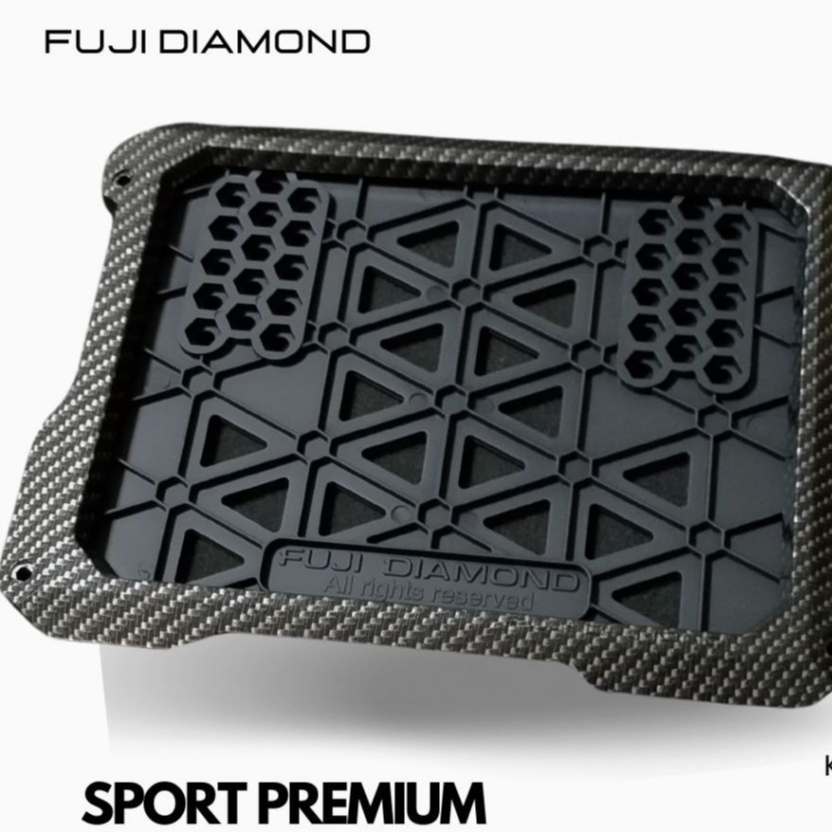 New เคฟล่า กรอบป้ายทะเบียนรถมอเตอร์ไซด์ FUJI DIAMOND
