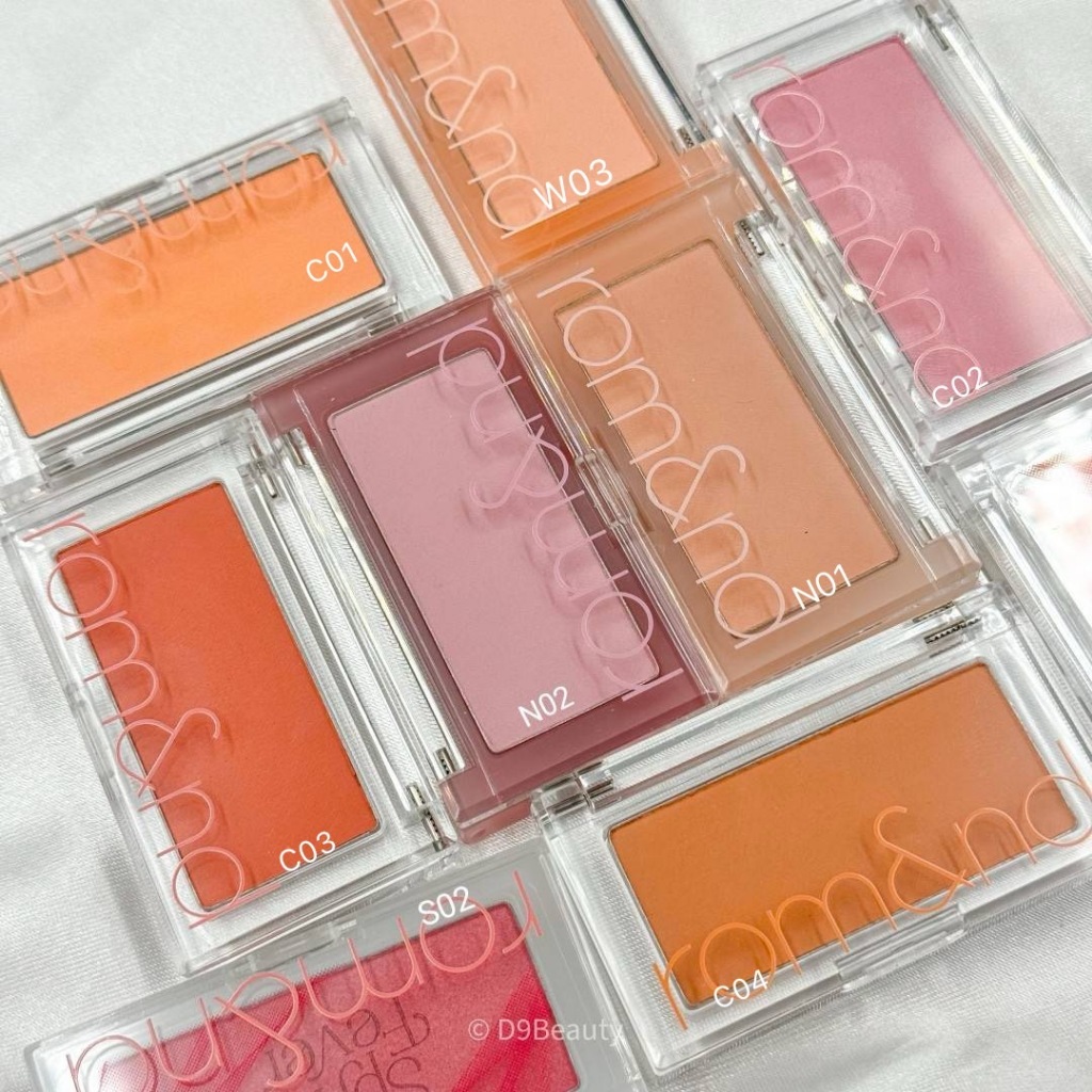 rom&nd [Romand] BETTER THAN CHEEK 4g บลัชออนสีผลไม้ สดใส น่ารัก