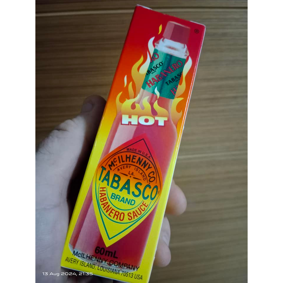 TABASCO * JAMAICAN HABANERO EDITION * Hot Pepper Sauce 60g
