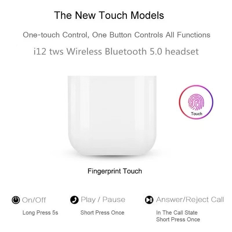 Ouger หูฟังไร้สาย TWS G13 เสียงดี ไมค์ชัด ดีเลย์ต่ำ ระบบBluetooth 5.3 แบตอึด แสตนด์บายนาน 80 ชั่วโมง มีรับประกัน