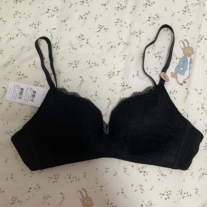 168) Sabina habpy push invisible wire ไร้โครง 💕 SBHN4015BK สีดำ B70/32 มือ1