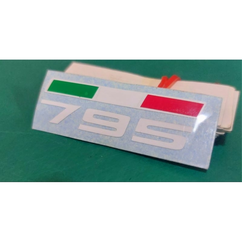 stickerอิตาลี795 4.5×1.5cm