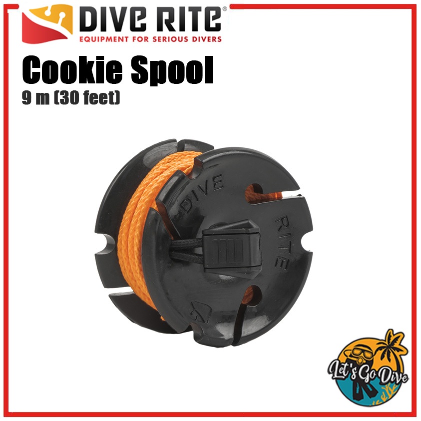 DIVE RITE – FINGER SPOOL REELS – รอกสำหรับดำน้ำ เพื่อนำทางหรือปล่อย SMB ราคา ถูกที่สุด ดีลบีเคเค แกลเลอรีภาพที่ 6