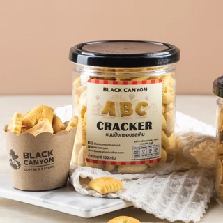 Black Canyon ABC Cracker ขนมปังกรอบรสเค็ม 2 กระปุก 96.-