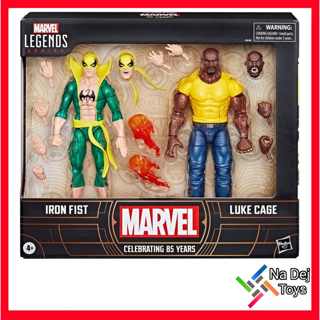 Marvel Legends Iron Fist & Luke Cage 85th 6" Figure มาเวล เลเจนด์ส ไอรอนฟิสต์ & ลุค เคจ 85 ปี ขนาด 6