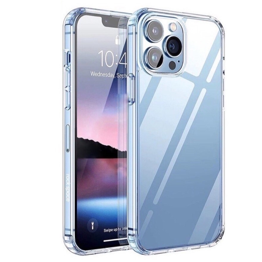 Rock iphone 16 16 Pro 16 Plus 16 Pro Max 15 15 Pro Max 15 Plus 14 Pro Max 13 เคสโทรศัพท์มือถือซิลิโคนนิ่มกันกระแทก เคสใส