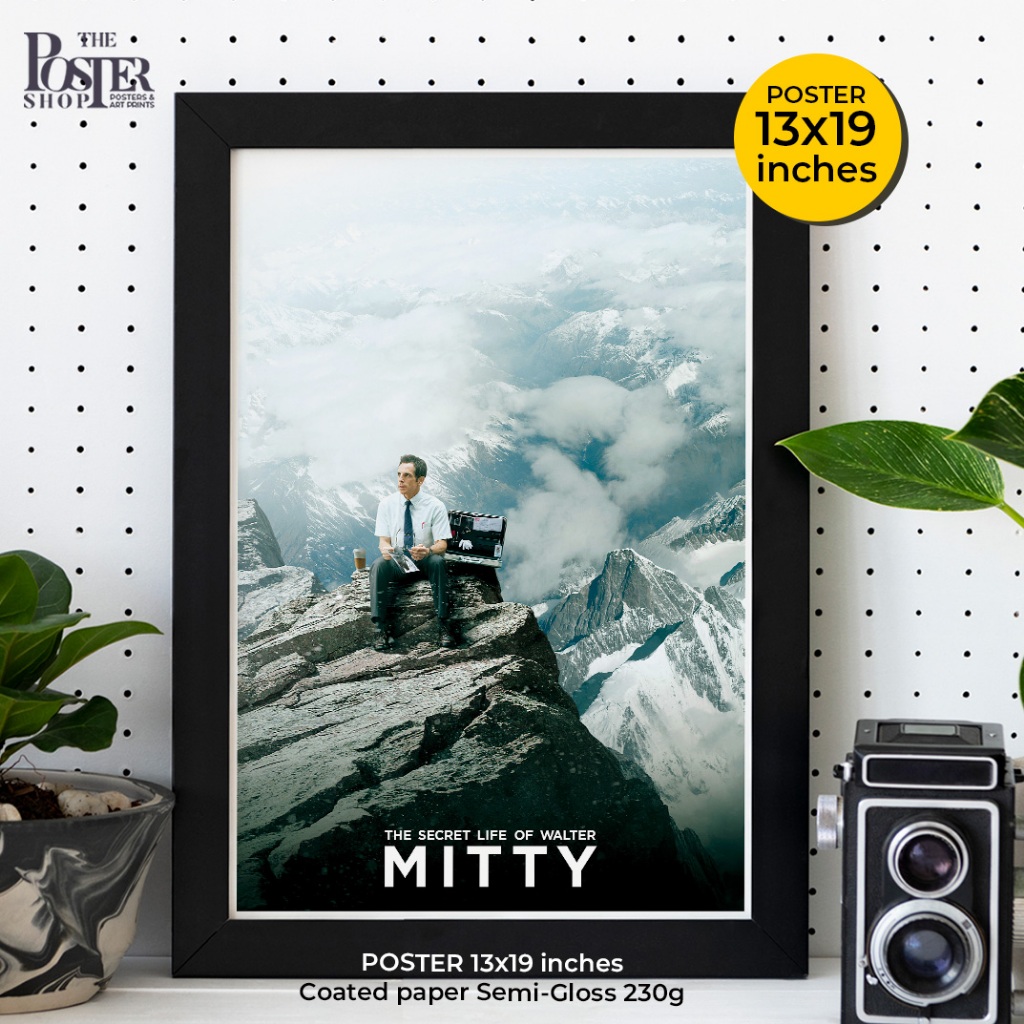 The Secret Life of Walter Mitty Poster, Ben Stiller ชีวิตพิศวงของ วอลเตอร์ มิตตี้ ขนาด 33x48 cm - รูปที่ 3