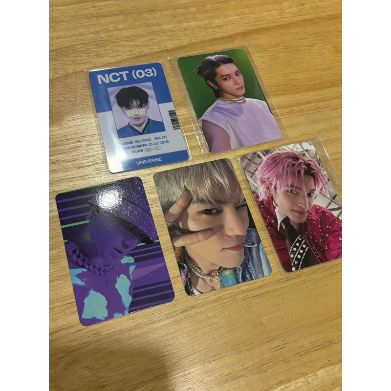 การ์ดอัลบั้มแท้ nct แทยง taeyong nct 127