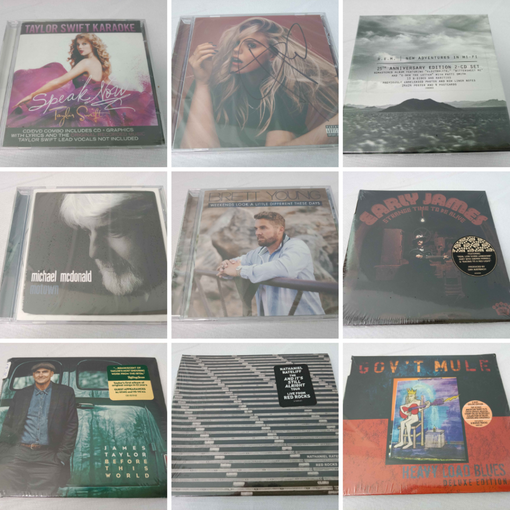 Early James / James Taylor / R.E.M. / Taylor Swift เพลงสากล มิวสิควีดีโอ CD ซีดี ดีวีดี สินค้าหลายรายการ