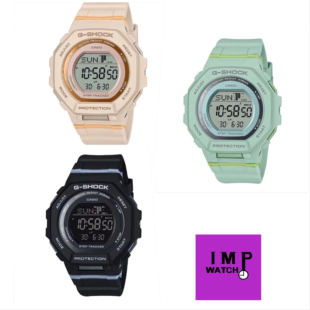นาฟิกา Casio G-Shock Mini นาฬิกาข้อมือผู้หญิง สายเรซิ่น รุ่น GMD-B300 ของแท้ประกันCmg 1 ปี ใหม่ล่าสุ
