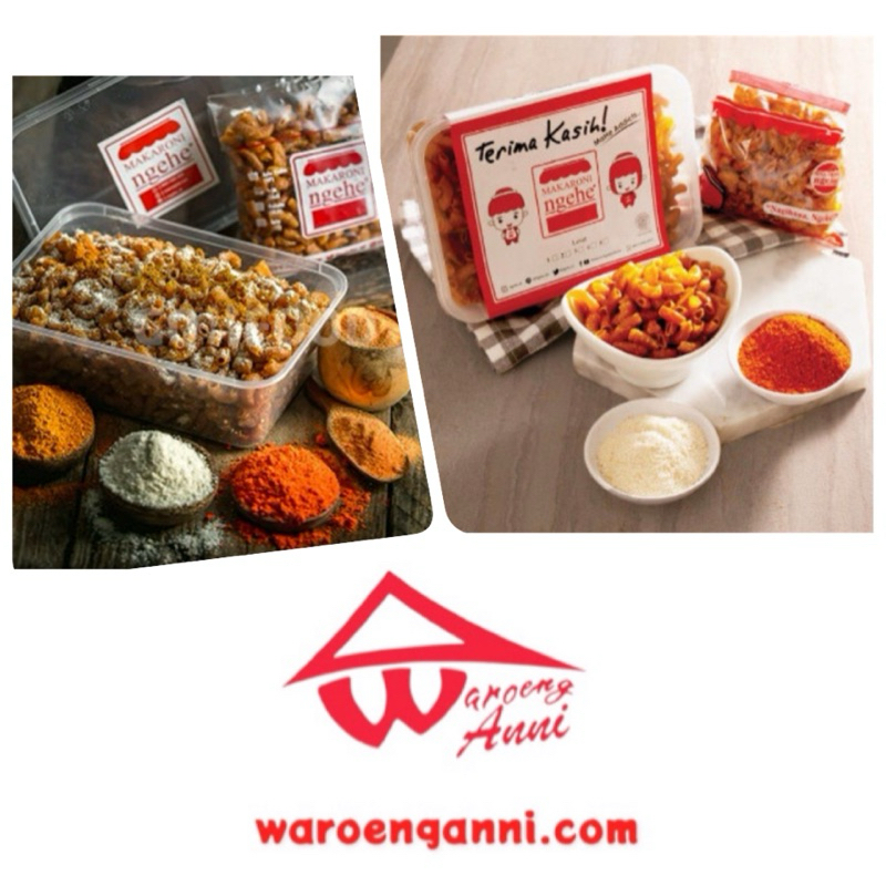 Indonesia Makaroni Ngehe Box Pedas Asin Level 3 , 250 gram