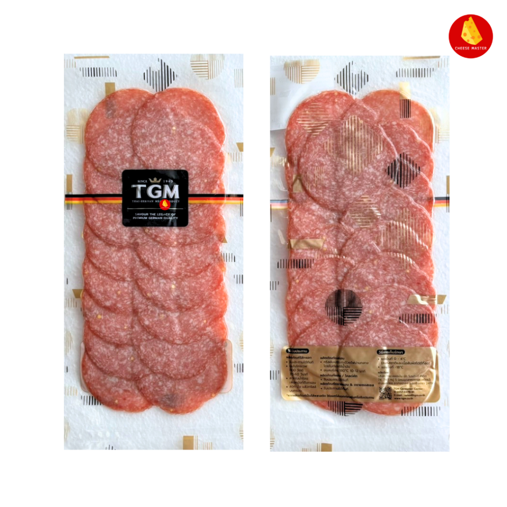 TGM Haus Salami 100g ซาลามี TGM 100g รสเข้มข้น ซาลามี TGM 100g Cold Cuts พร้อมทาน - รูปที่ 2