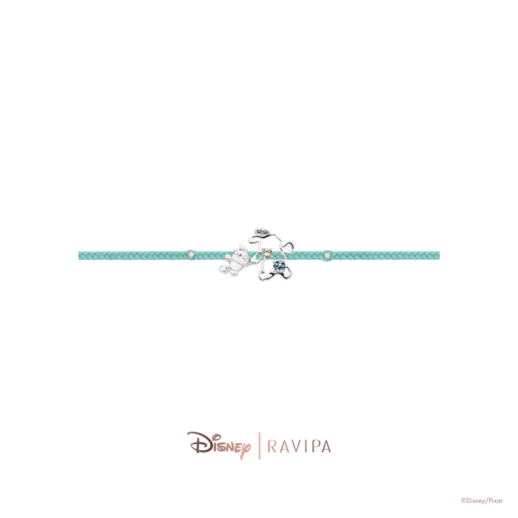 Ravipa | Ducky and Bunny Bracelet (Tuscan and Arctic CZ Diamond)