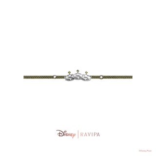 Ravipa | Three Little Aliens Bracelet (Spring Green CZ Diamo…