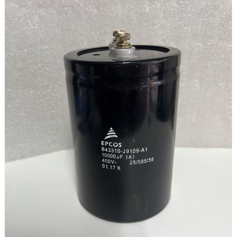 EPCOS เครื่องแปรงกระแสไฟฟ้า 10000UF 400VDC EPCOSคาปาซิเตอร์ของแท้ Capacitor แบบขันสกรู 400V10000UF ข