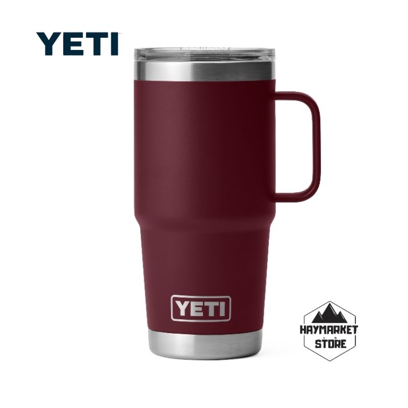 YETI แก้วเยติแท้ 💯% YETI RAMBLER® 20 Oz TRAVEL MUG (แก้วเก็บความเย็น เยติ ฝาสไลด์แม่เหล็ก) แก้วกาแฟ