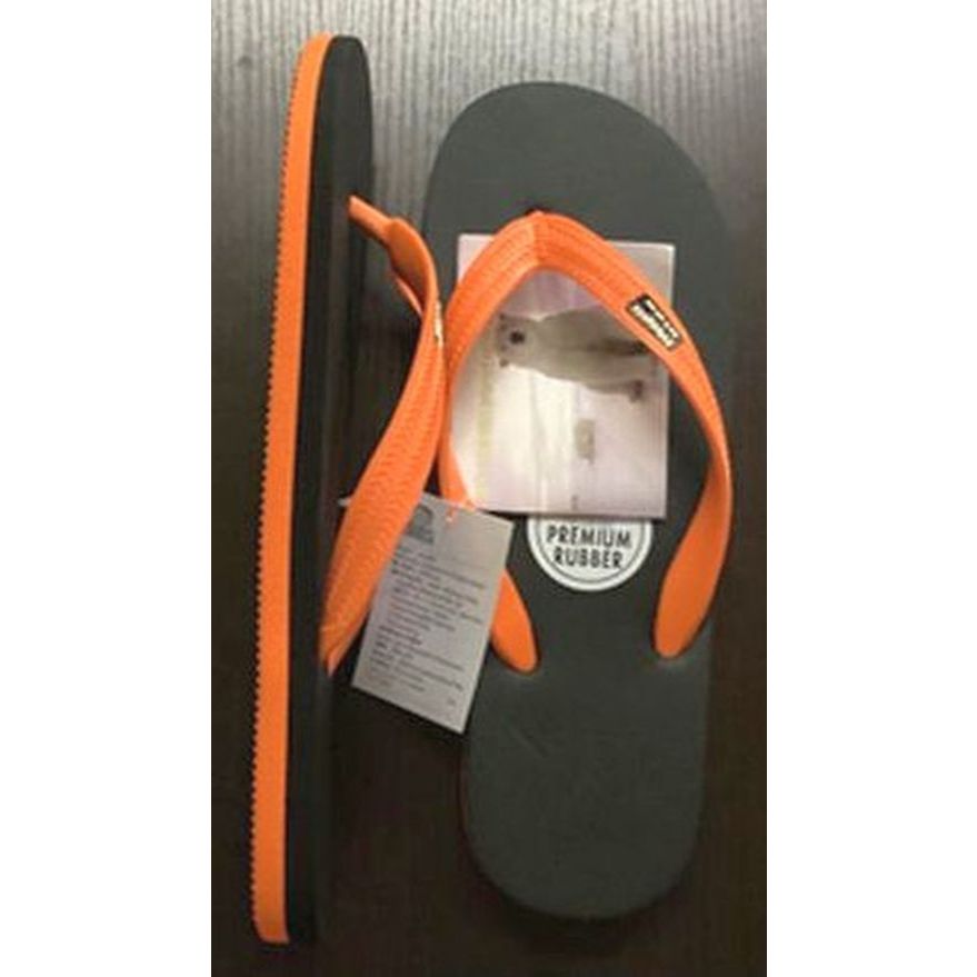 Hippo bloo รองเท้าแตะฮิปโปบูล Black Orange ชาย/หญิง ดำ/ ส้ม หูส้ม
