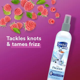 นำเข้า🇱🇷 สเปรย์บำรุงผมป้องกันผมพันกัน Suave Kids Swirlberry Detangler Spray, 10 oz