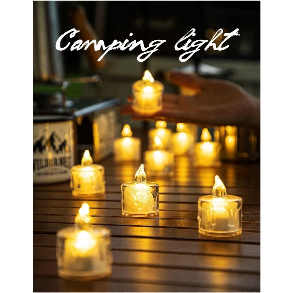 ไฟเทียนจำลอง ไฟ LED ให้แสงสีวอร์มไวท์ 3ลาย ใช้งานได้เสมือนเทียนจริง แต่ปลอดภัย ไม่ร้อน ไม่อันตราย